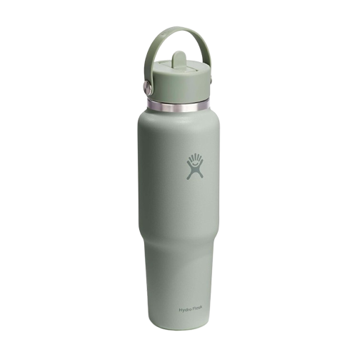 Hydro Flask 40 OZ Wide Flex Straw Travel Bottle Tonal - Agave