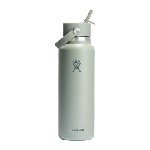 Hydro Flask 40 Oz Wide Flex Straw Cap Bottle - Agave
