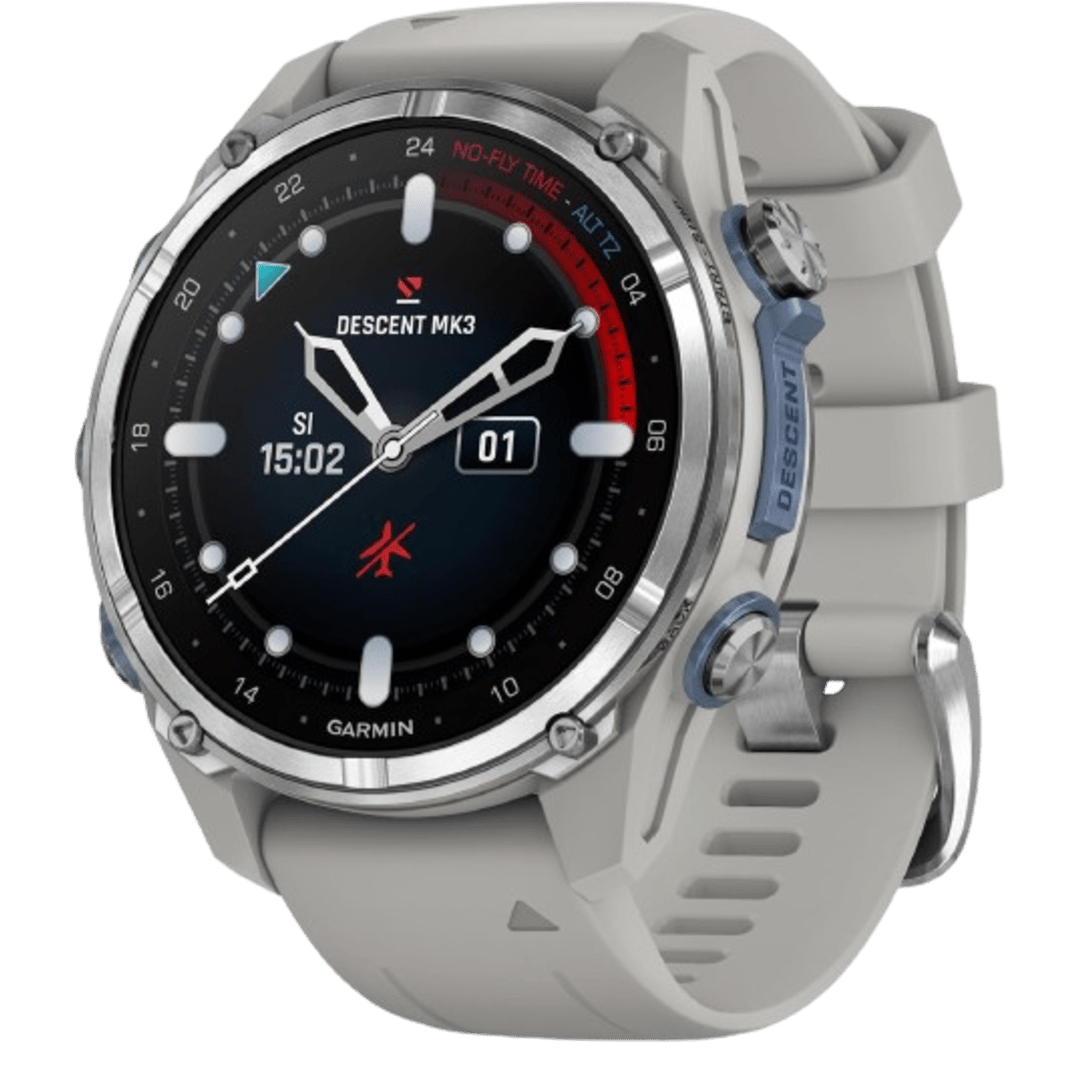 Garmin Descent™ Mk3, Dive Computer and Multisport GPS Smartwatch, Fog Gray