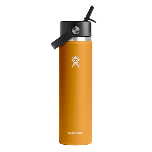 Hydro Flask 24 Oz Wide Mouth Flex Straw Cap - Fossil