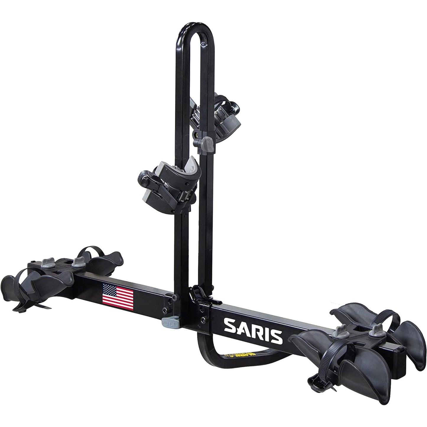 Saris Freedom Bike Hitch Car Rack, 2-Bicycle Carrier, Black