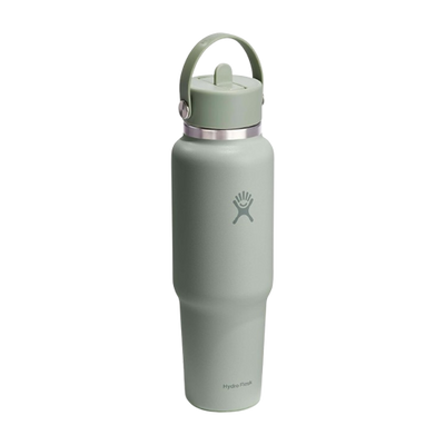 Hydro Flask 40 OZ Wide Flex Straw Travel Bottle Tonal - Agave