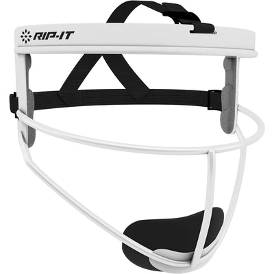 RIP-IT | Defense Softball Fielder's Mask | White | Youth