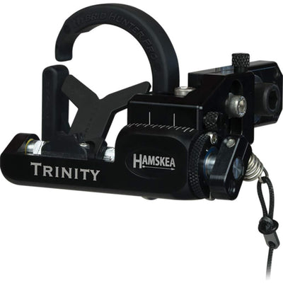 HAMSKEA Archery Solutions Trinity Hunter Left-Handed/Right-Handed Micro Tune Arrow Rest for Bowhunting