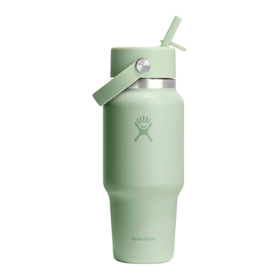 Hydro Flask 24 OZ Wide Flex Straw Travel Bottle - Aloe