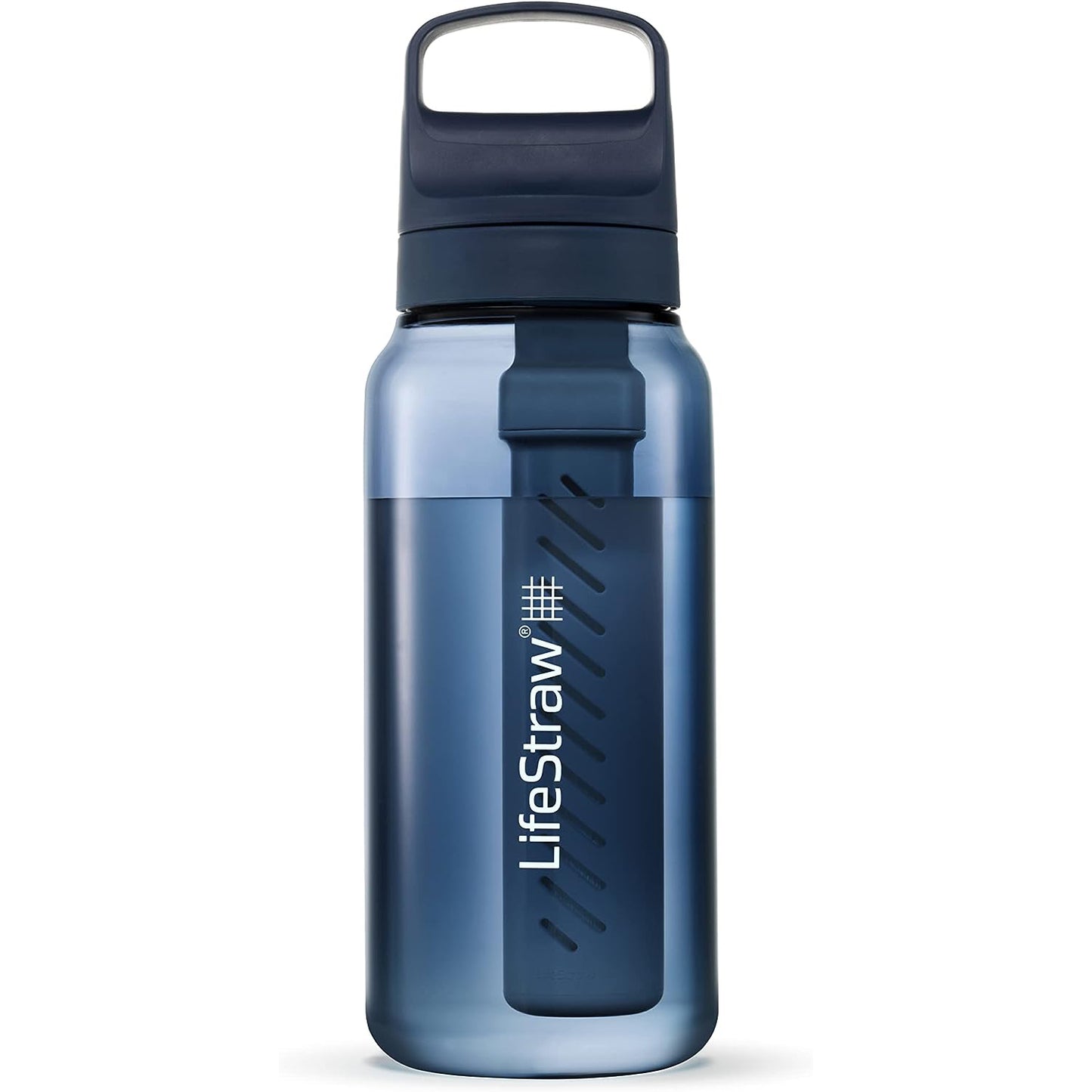 LifeStraw Go Series – BPA-Free Water Filter Bottle, 22oz (Aegean Sea ...