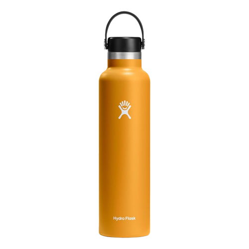 Hydro Flask Water Bottle Insulated Stainless Steel 24 Oz - Fossil Brown