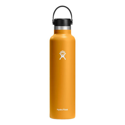 Hydro Flask Water Bottle Insulated Stainless Steel 24 Oz - Fossil Brown