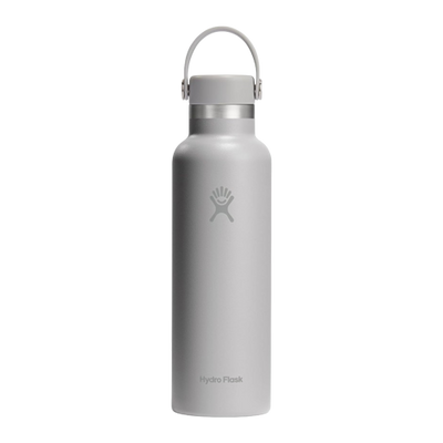 Hydro Flask Water Bottle Insulated Stainless Steel 21 Oz - Birch Gray