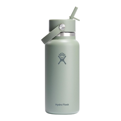 Hydro Flask 32 Oz Wide Flex Straw Cap Bottle - Agave