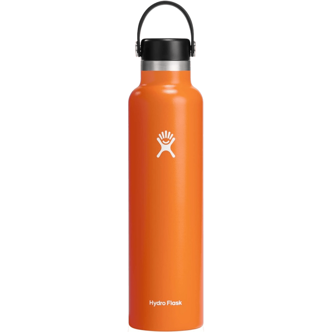 Hydro Flask 24 oz Standard Mouth with Flex Cap Stainless Steel Reusable Water Bottle Mesa - Vacuum Insulated, Dishwasher Safe, BPA-Free, Non-Toxic