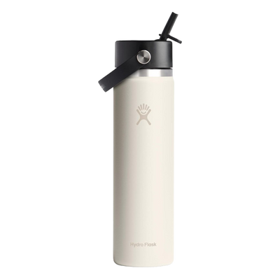 Hydro Flask 24 Oz Wide Flex Straw Cap Bottle - Ivory
