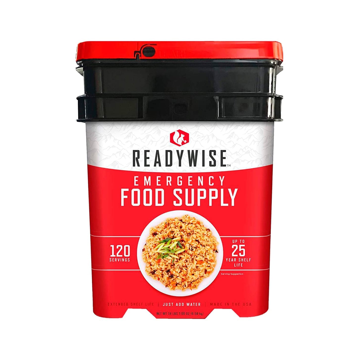 ReadyWise Emergency Food Supply, 120 Servings Total