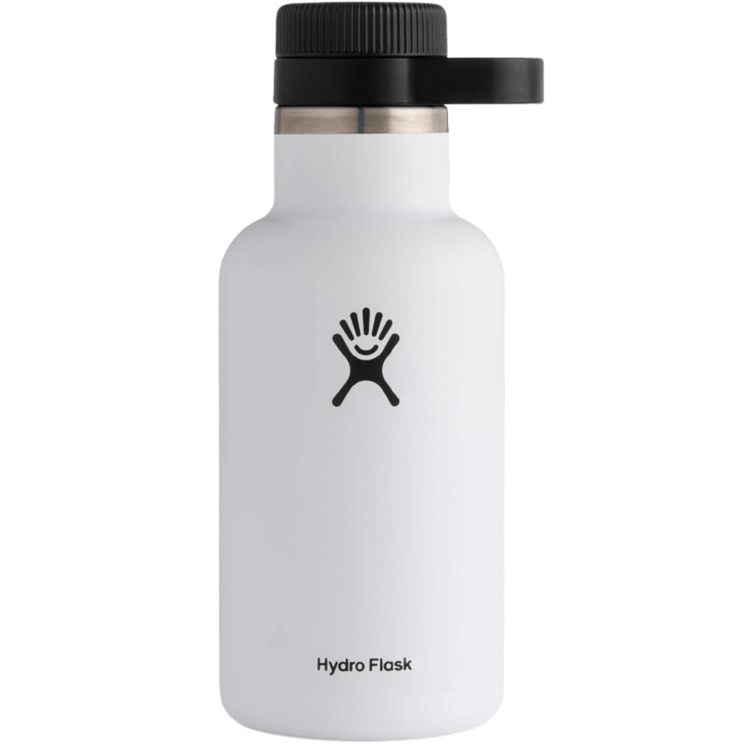 Hydro Flask 64 oz Growler White