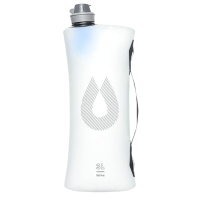 HydraPak Seeker - Collapsible Water Storage (3 Liter + Filter Kit) - BPA & PVC Free Camping Hydration Reservoir Bag