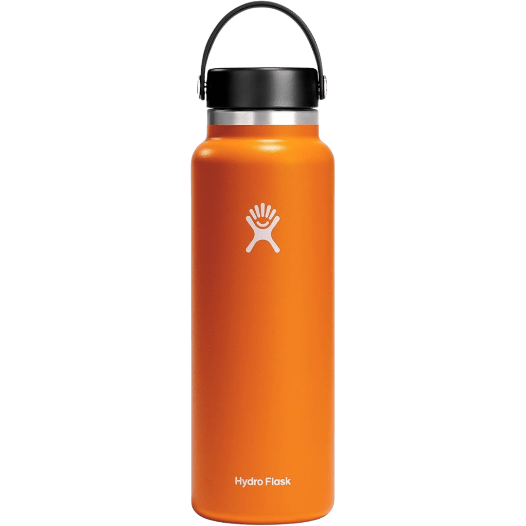 Hydro Flask 40 oz Wide Mouth with Flex Cap Stainless Steel Reusable Water Bottle Mesa - Vacuum Insulated, Dishwasher Safe, BPA-Free, Non-Toxic