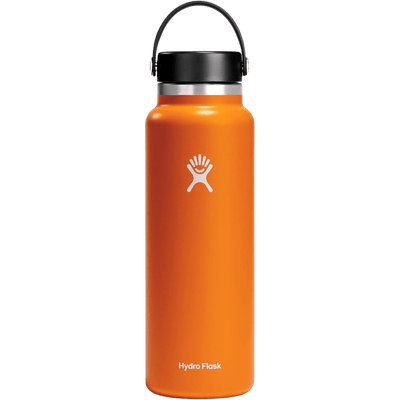 Hydro Flask 40 oz Wide Mouth with Flex Cap Stainless Steel Reusable Water Bottle Mesa - Vacuum Insulated, Dishwasher Safe, BPA-Free, Non-Toxic