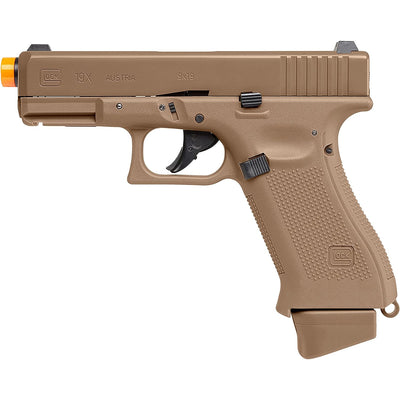 GLOCK 19X Half Blowback 6mm BB Pistol Airsoft Gun, Glock 19X Airsoft Gun