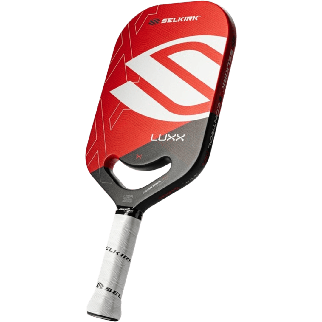 Selkirk LUXX Control Pickleball Paddle | Florek Carbon Fiber Pickleball Paddle with a Polypropylene X7 Core | The Pickle Ball Paddle Designed for Ultimate Power & Control | Epic Red