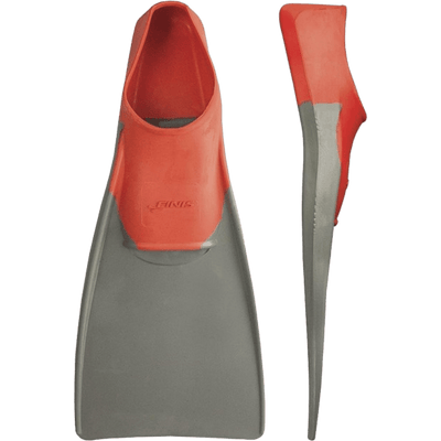 Long Floating Fin 7-9 Red/Gray
