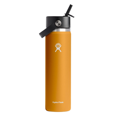 Hydro Flask 24 Oz Wide Mouth Flex Straw Cap - Fossil