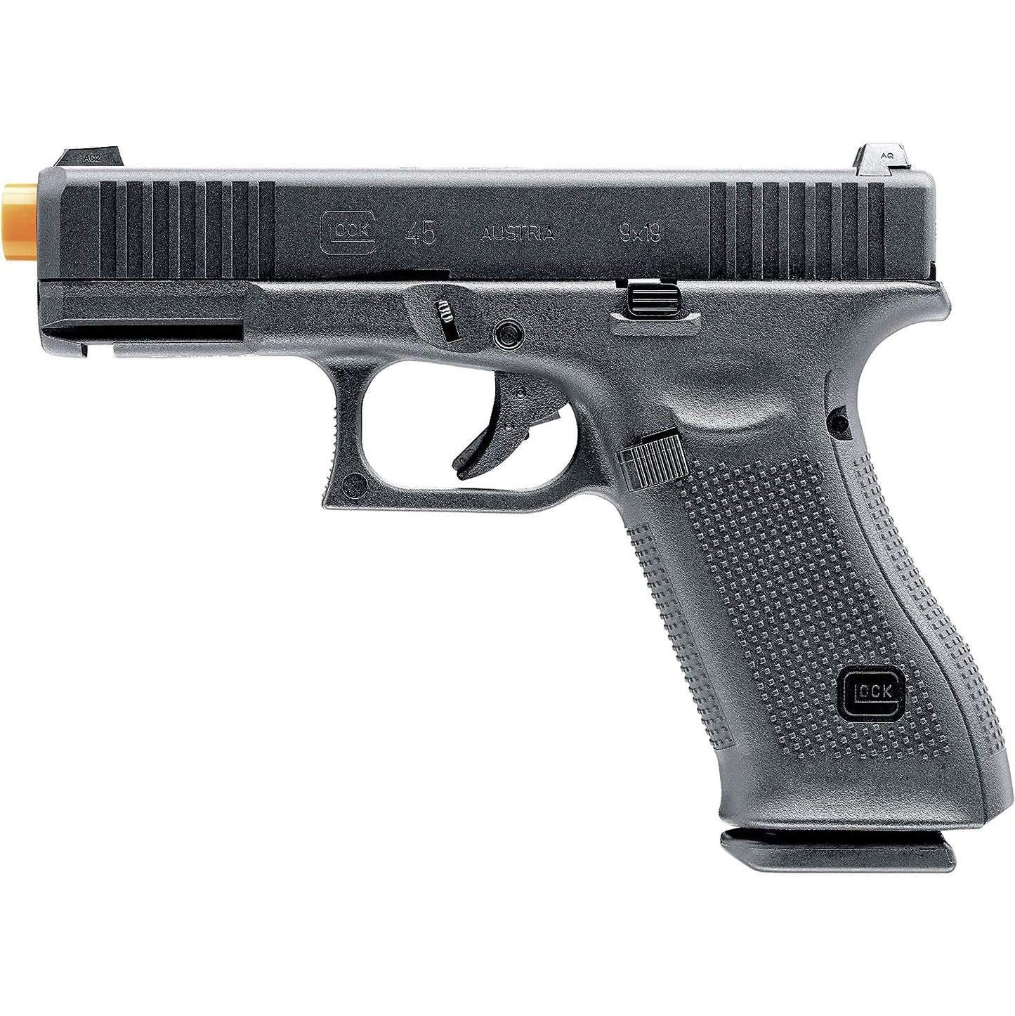 Elite Force Glock 45 GBB Blowback 6mm BB Pistol Airsoft Gun, Black, One Size