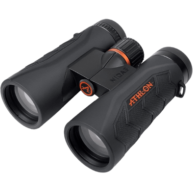 Athlon Optics 10x42 Midas G2 UHD Black Binoculars with Eye Relief for Adults and Kids, High-Powered Binoculars for Hunting, Birdwatching, and More