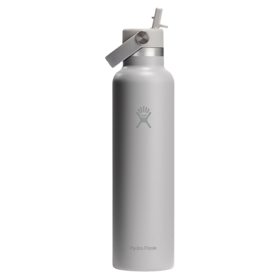 Hydro Flask Water Bottle Insulated Stainless Steel 24 Oz - Birch Gray