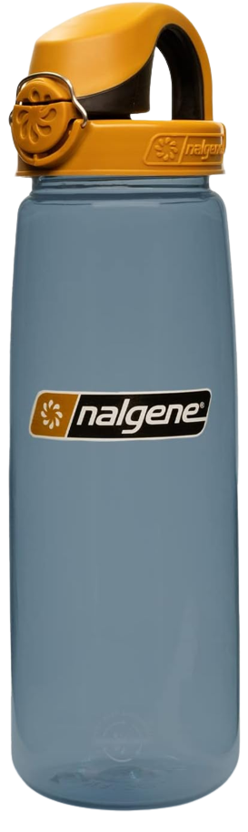 Nalgene Sustain Tritan BPA-Free On The Fly Water Bottle Made with Material Derived from 50% Plastic Waste, Rhino