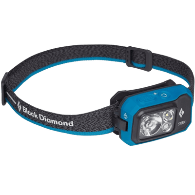 Black Diamond Storm 450 Headlamp, Azul, Battery Powered, 450 Lumens, Rechargeable, Waterproof, Dustproof