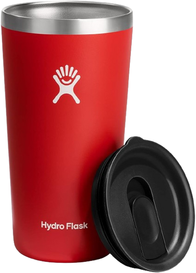 Hydro Flask All Around Stainless Steel Tumbler with Lid and Double-Wall Vacuum Insulation