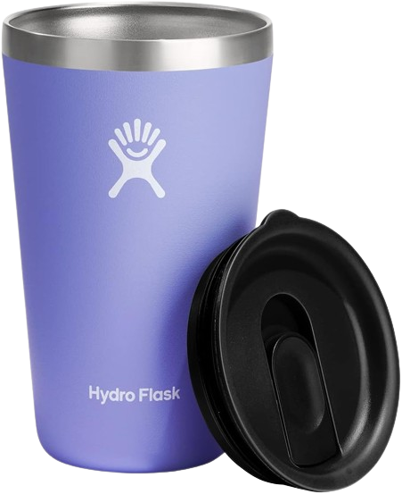 Hydro Flask All Around Stainless Steel Tumbler with Lid and Double-Wall Vacuum Insulation