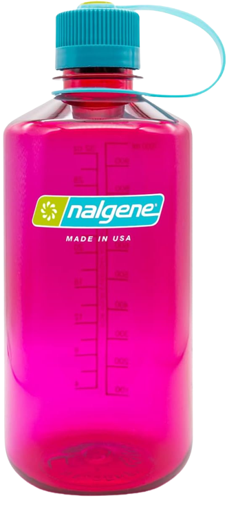 Nalgene Sustain Tritan BPA-Free Water Bottle Made with Material Derived from 50% Plastic Waste, 32 OZ, Narrow Mouth, Eggplant