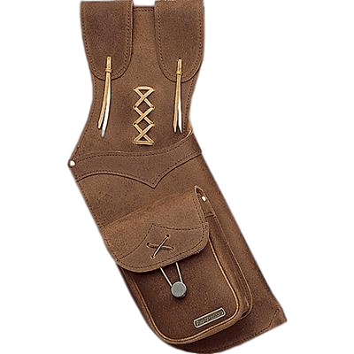 NEET T-2595 FIELD QUIVER BURGUNDY LEATHER RH