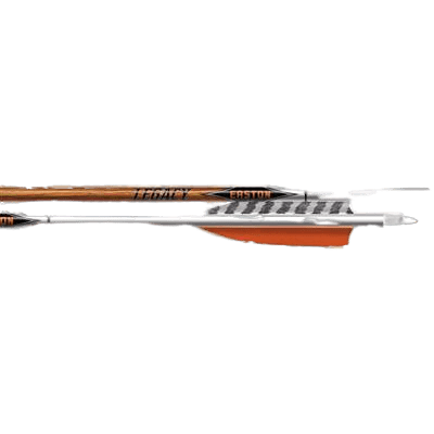 EASTON CARBON LEGACY 5MM ARROWS 4 IN. HELICAL FEATHERS 340 6 PK.