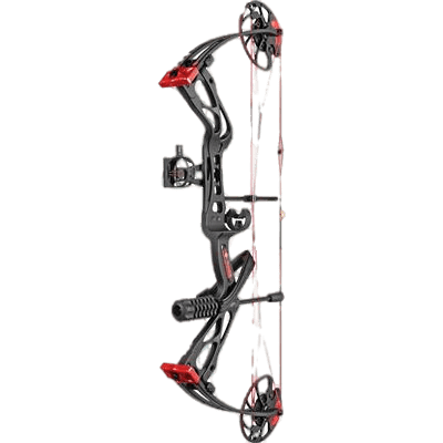 WARRIOR RIVER COURAGE COMPOUND BOW PACKAGE BLACK 20-70 LBS. RH