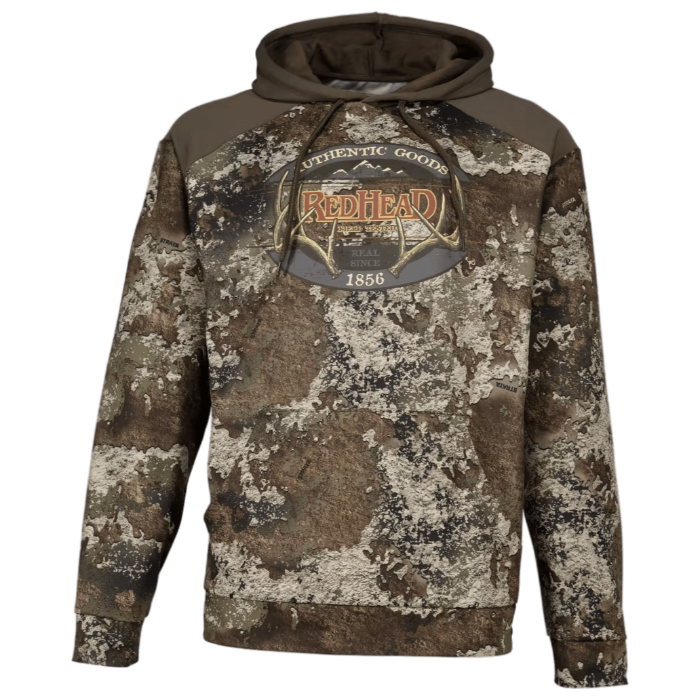 RedHead TrueTimber Camo Long-Sleeve Hoodie for Men - TrueTimber Strata - L