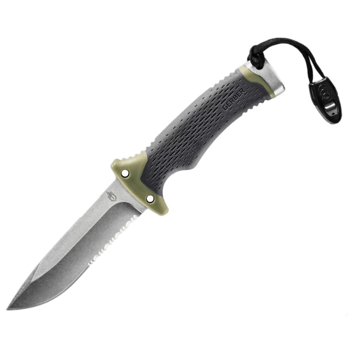 Gerber Ultimate Survival Fixed Blade Knife with Sheath