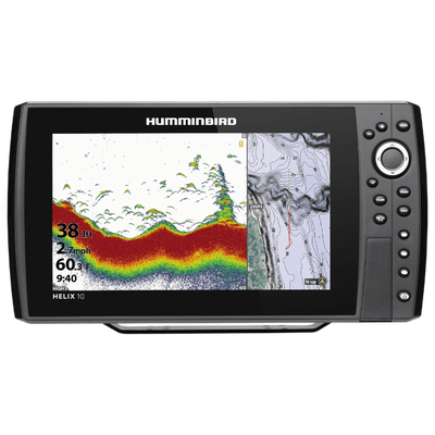 Humminbird HELIX 10 CHIRP MEGA SI GPS G4N Fish Finder/Chartplotter