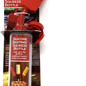 SILICONE BASTING BOTTLE RED 13.75 OZ