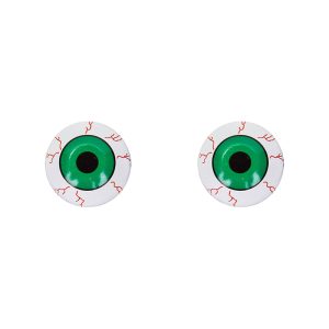 VALVE CAPS GREEN EYEBALL