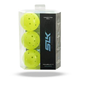 PICKLEBALL COMPETITION BALLS NEON GREEN 6 PK
