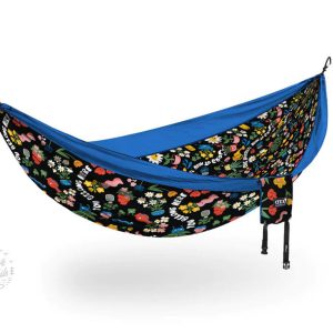 GIVING BACK DOUBLENEST PRINT HAMMOCK - BRAVE TRAILS
