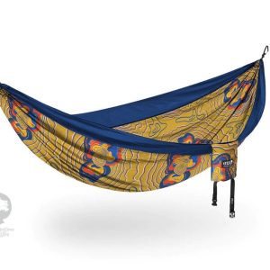 GIVING BACK DOUBLENEST PRINT HAMMOCK - OUTDOOR AFRO