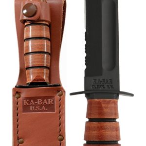 SINGLE MARK SHORT FIGHTING/UTILITY SERRATED EDGE KNIFE