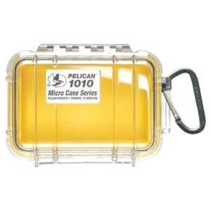 1010 MICRO CASE - YELLOW/CLEAR