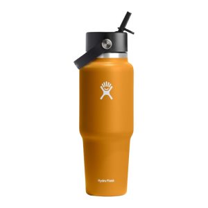 Hydro Flask Travel Water Bottle - Leakproof in 32 Oz Fossil Brown