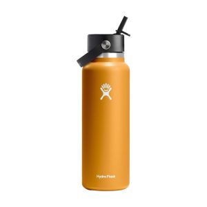 Hydro Flask Water Bottle - Leakproof in 40 Oz Fossil Brown