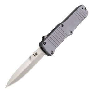 HK HADRON 3.375` OUT THE FRONT AUTOMATIC BAYONET BLADE KNIFE