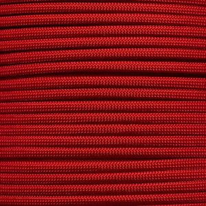 TYPE III 550 SURVIVAL PARACORD 100FT HANK (IMPERIAL RED)